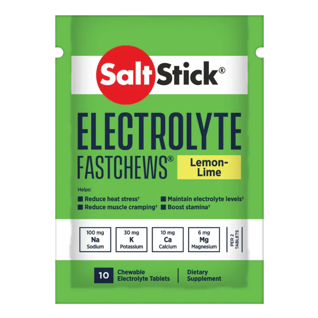 SaltStick Fastchew Lemon and Lime - Box of 10 | The Run Hub