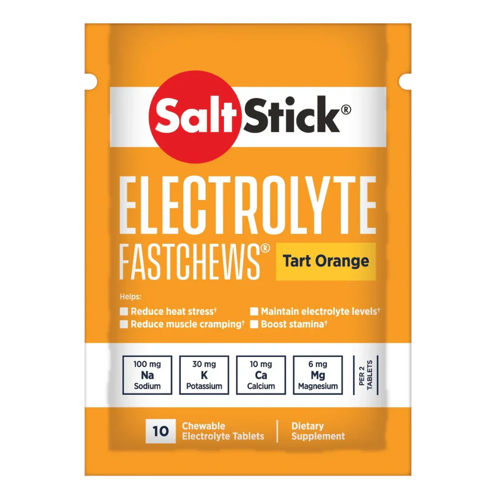 SaltStick Fastchew Orange - Box of 10 | The Run Hub