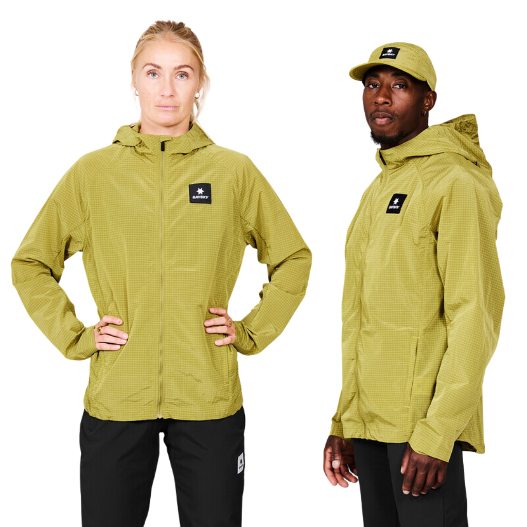 SAYSKY Clean Hooded Jacket | MMRJA30c409 | Yellow | The Run Hub