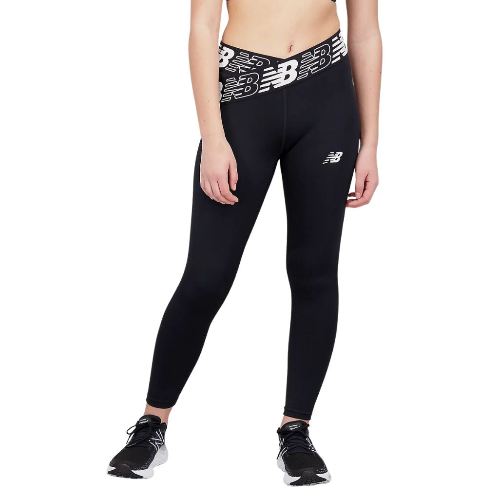 Buy New Balance women accelerate capri leggings black Online