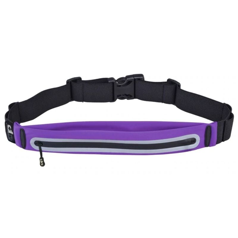 UP Ultimate Performance EASE Runners Expandable Waist Bag | UP6540 | Purple/Reflective | The Run Hub
